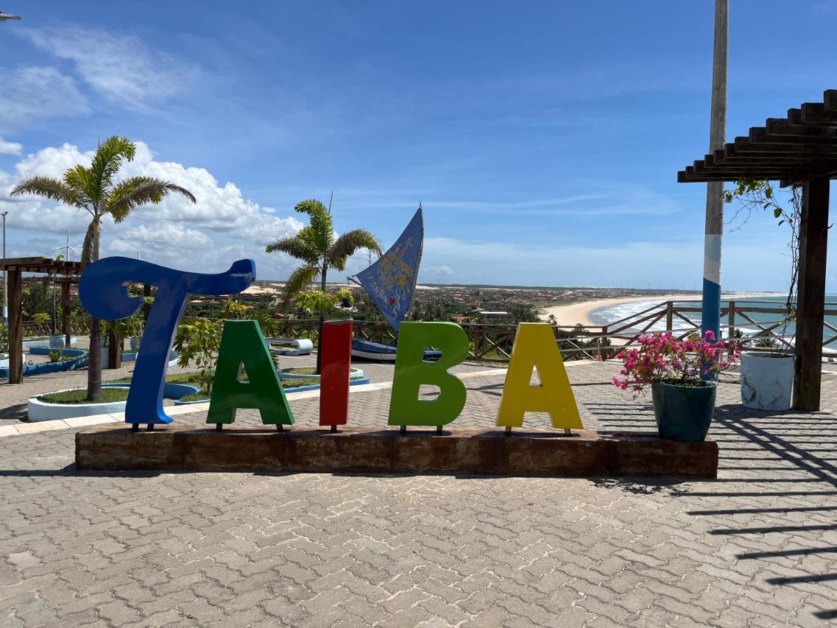 Flat Praia Da Taiba - Com Vista Mar Esterno foto